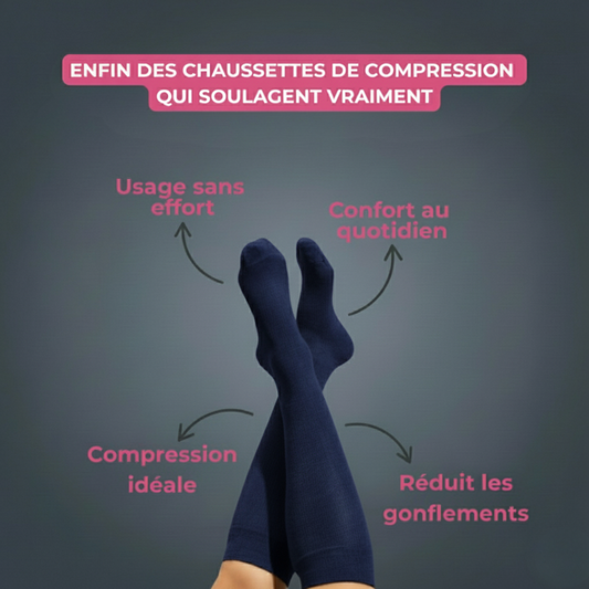 Fini la sensation de jambes lourdes en fin de journée - Elinox Serenity